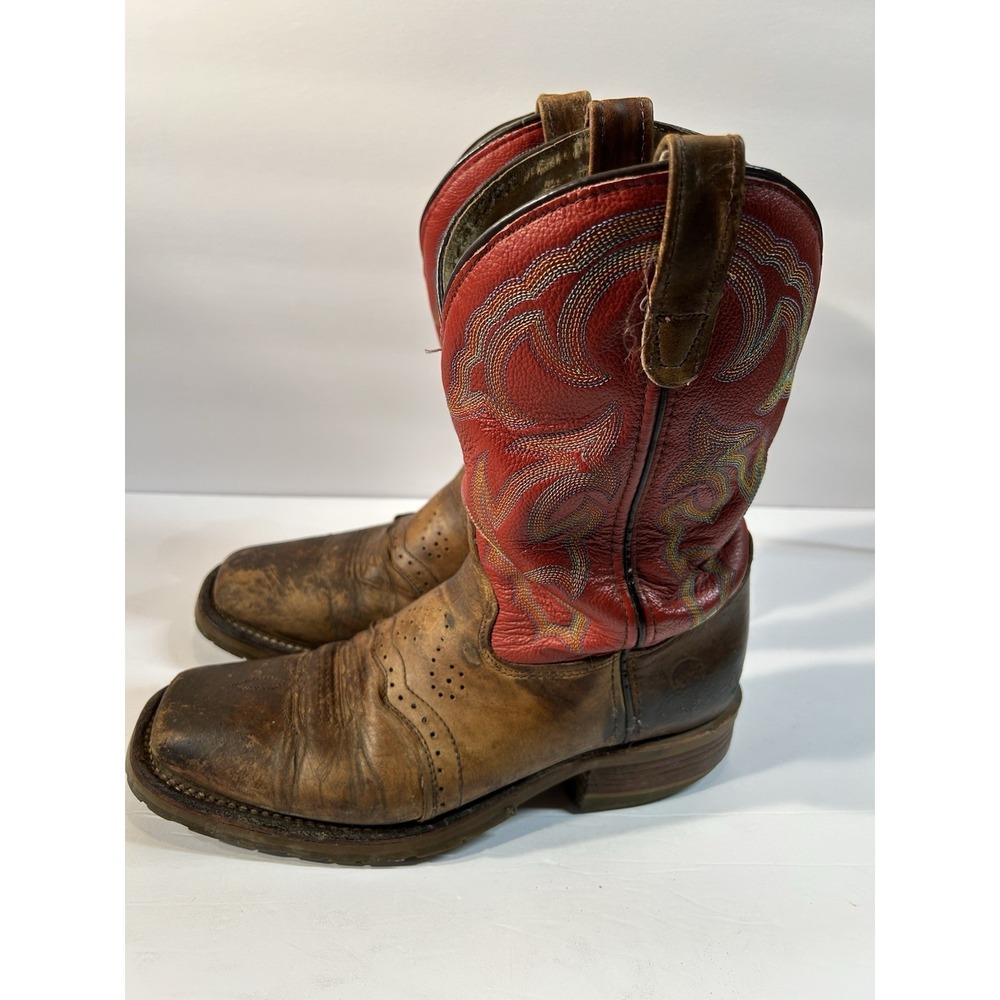 Men's DOUBLE H Roper Boots Cowboy Western Sz 9 D FH3581 AG7 Roper